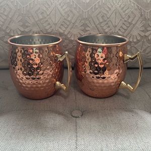 Like New Moscow Mule Mugs - Set of 2